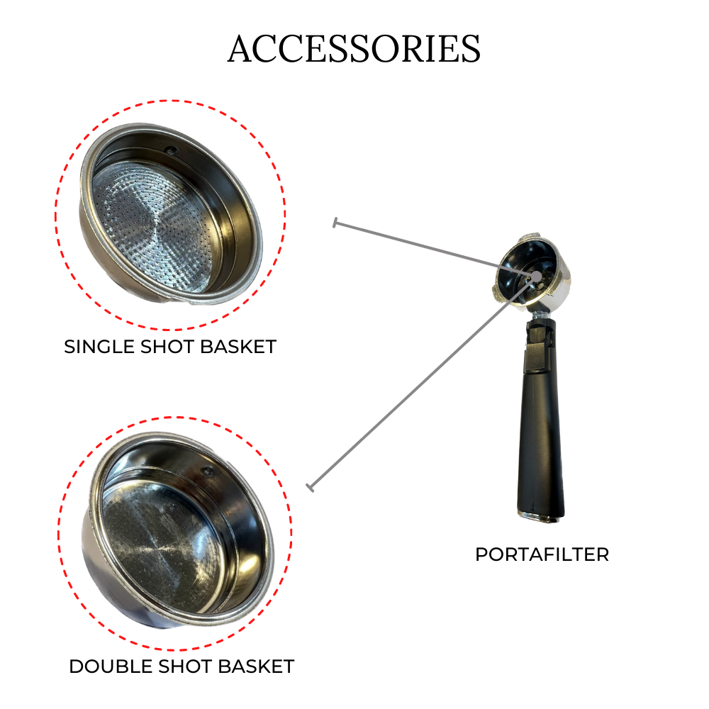 Mebashi MEECM2019 ESPRESSO COFFEE MACHINE