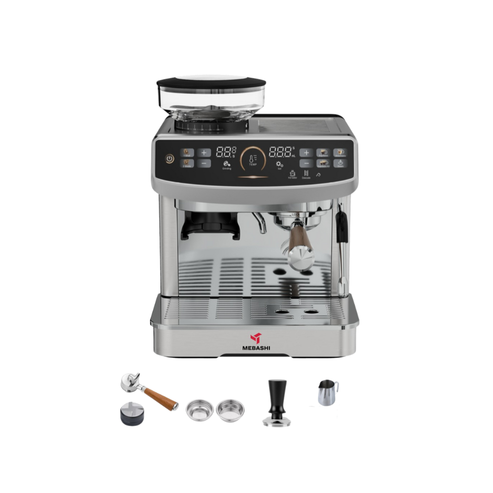 ME-CCM2063 Commercial Coffee Machine-Dual Boiler w/ Grinder